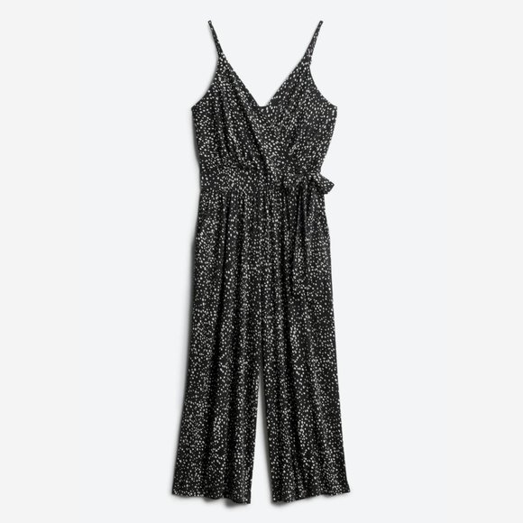 Kaileigh Pants - Kaileigh Rica Knit Crop Jumpsuit Sz Med